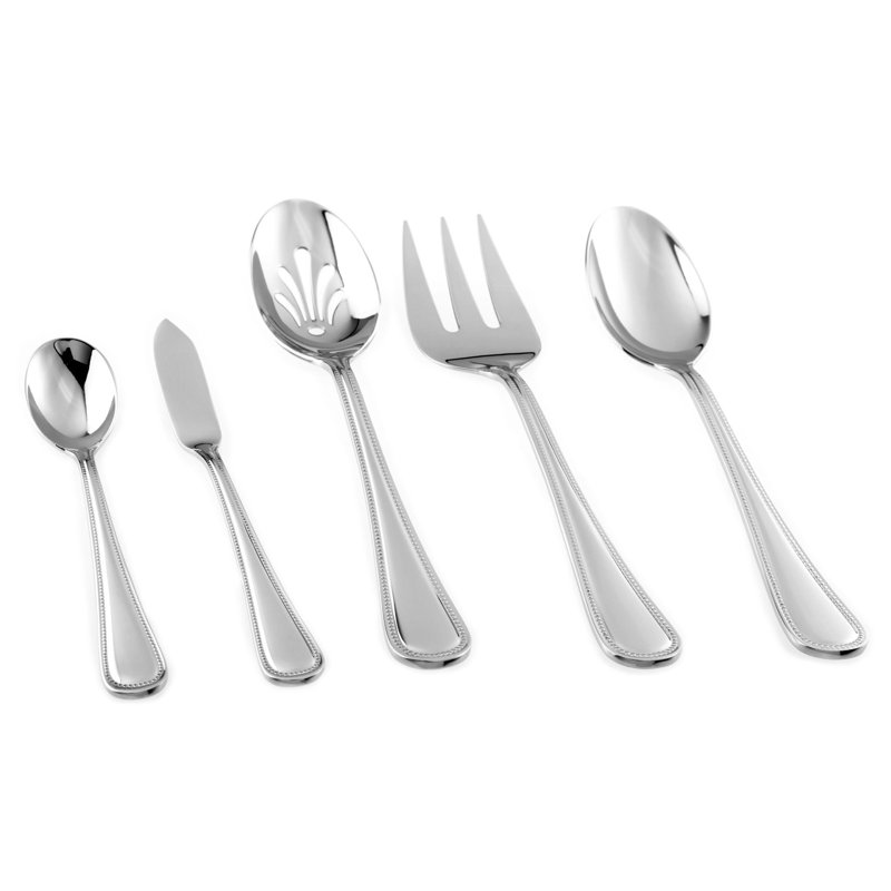 5 Piece Stainless Steel Hostess Set
