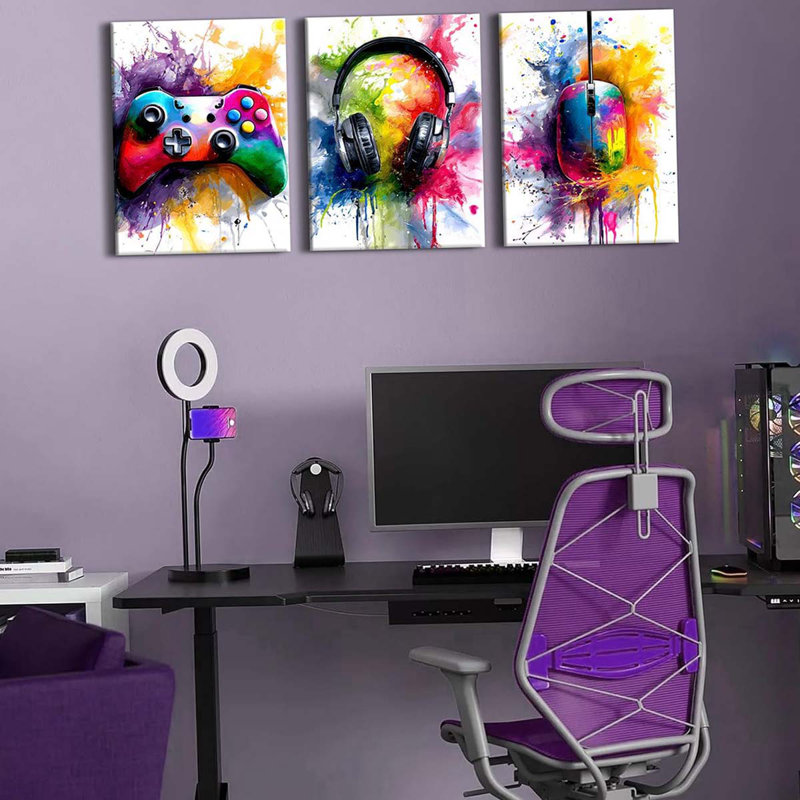 3 Piece Wrapped Canvas Print