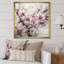Fleur de cerisier rose II sur bois-349776549