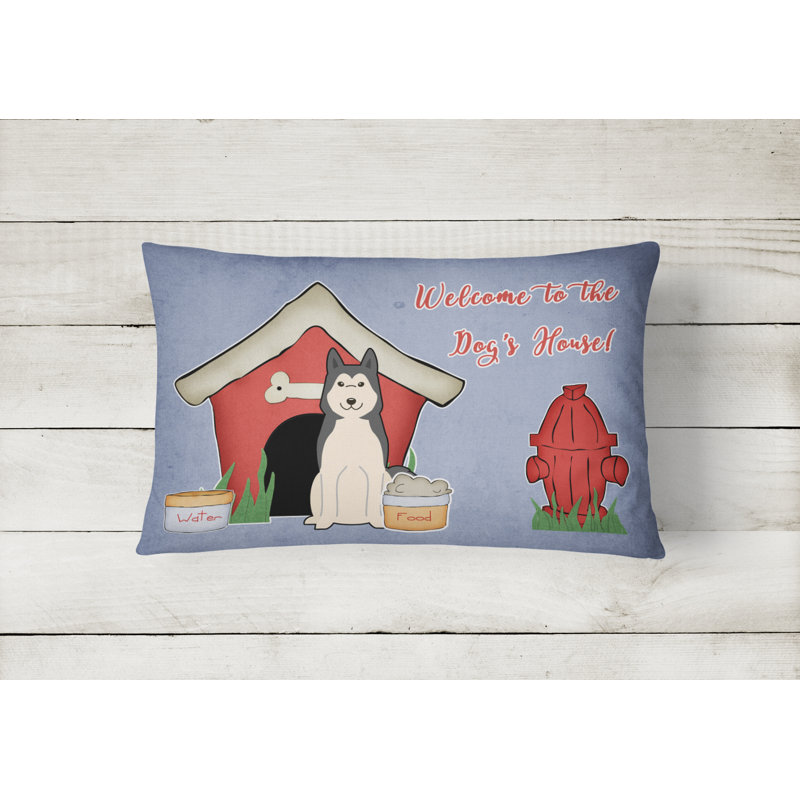 Coussin lombaire d’intérieur/extérieur mauve niche pour chien
