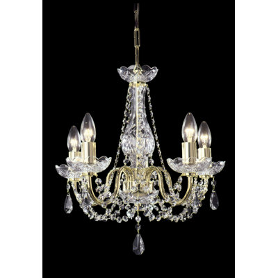 5 - Light Candle Style Chandelier