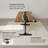 Wineglass Rectangle Dining Table-698945326