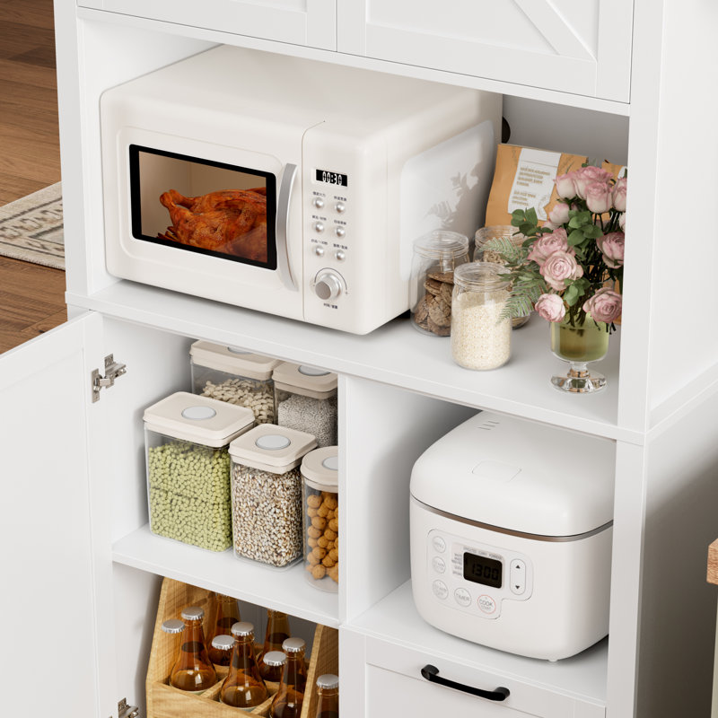 76" H Kitchen Pantry Cabinet