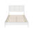 Amandah Low Profile Solid Wood Panel Bed-1063239668-1063239669