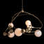 Lustre géométrique unique à 6 lumières Sprig-55646129-55646128