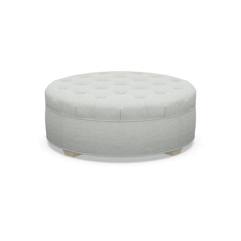 Round Ottoman, Sandstone, 2243-80