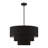 Bertan 4-Light Dimmable Adjustable Height Tiered Chandelier-2047410680-2047410662