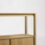Open Plan Low Bookcase with Storage-836359043-836359041