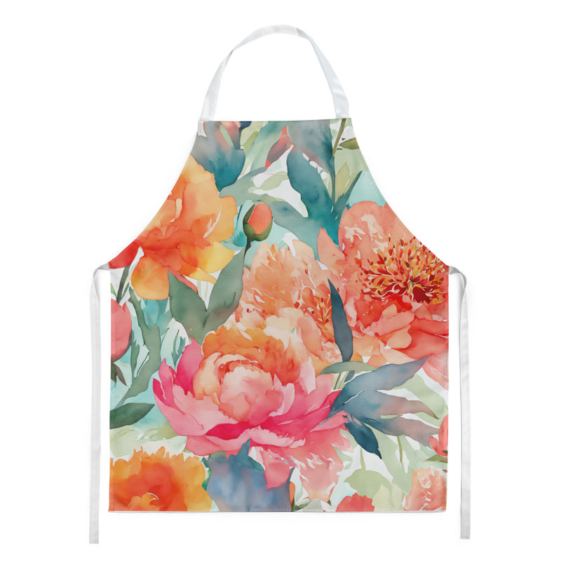 Floral Bib Apron