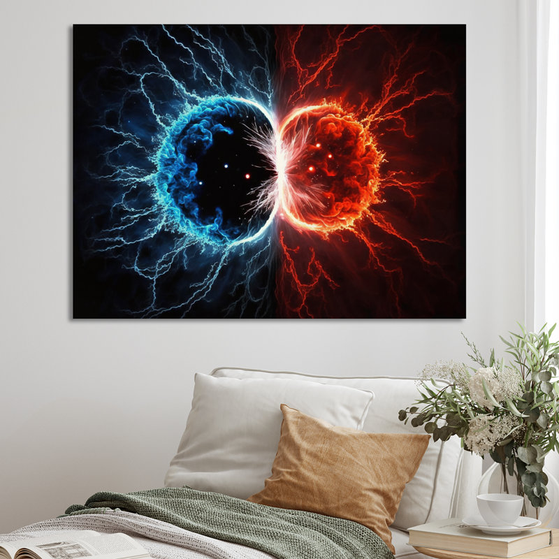 «Neutron Stars Cosmic Blast New Balance I», reproduction sur toile, Toile tendue, H 16 po x l 32 po x P 1 po