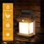 Solar Powered LED Wall Lantern Outdoor Built-in 1200mAh battery, IP44 Waterproof with Motion Sensor & 3 Modes