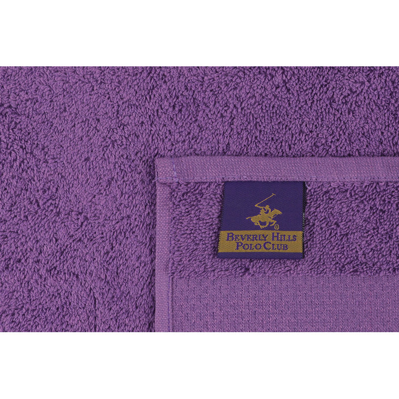 Midweight Bath Towel, Light Lilac/Lilac/Purple