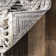 Rachelle Moroccan Tasseled Power Loom Performance Gray/White Rug