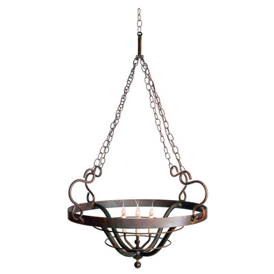 Antique Round Basket