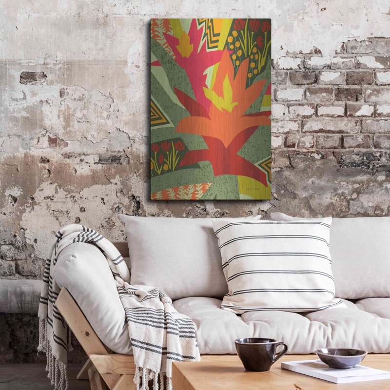 " Bromeliad " by Megan Gallagher, 36" H x 24" W
