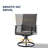 7 Piece Outdoor Dining Set With Siwvel Chair