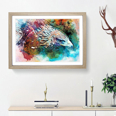Eagle - Picture Frame Painting Print