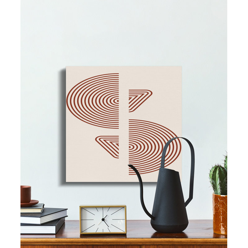 Wrapped Canvas Print Set, Red, 30.48 cm H x 30.48 cm W