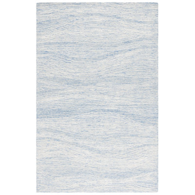 Abstract Wool Hand Tufted Area Rug