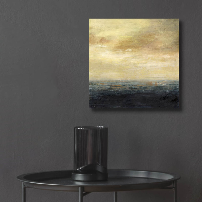 «Mer noire» par Suzanne Nicoll, H 12 po x l 12 po