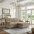 L-shaped, breathable, comfortable fringe-trimmed sofa-128969665-128969666