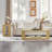 Modern Design 48 Inch Rectangular Coffee Table