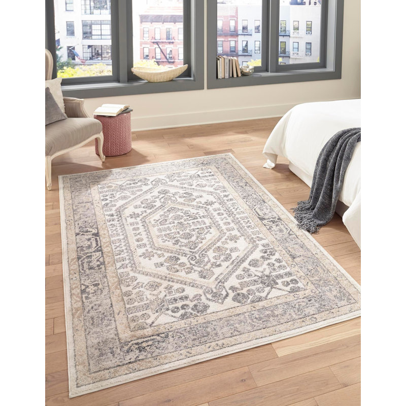 Tapis ivoire Edson, Rectangulaire 2 pi x 3 pi