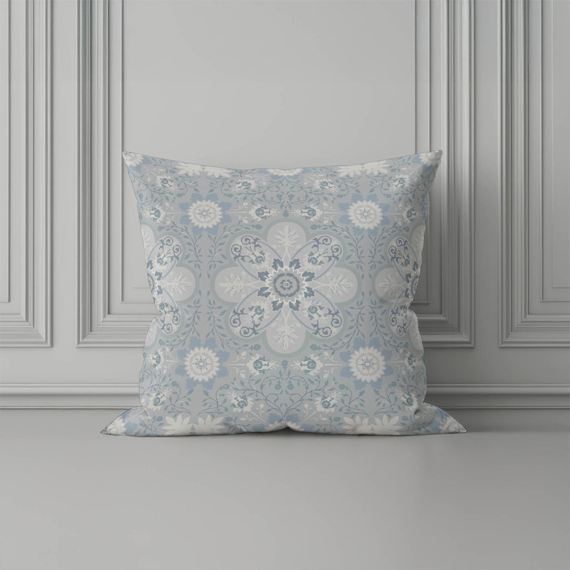 Skyler Indoor Throw Pillow, Gray Blue