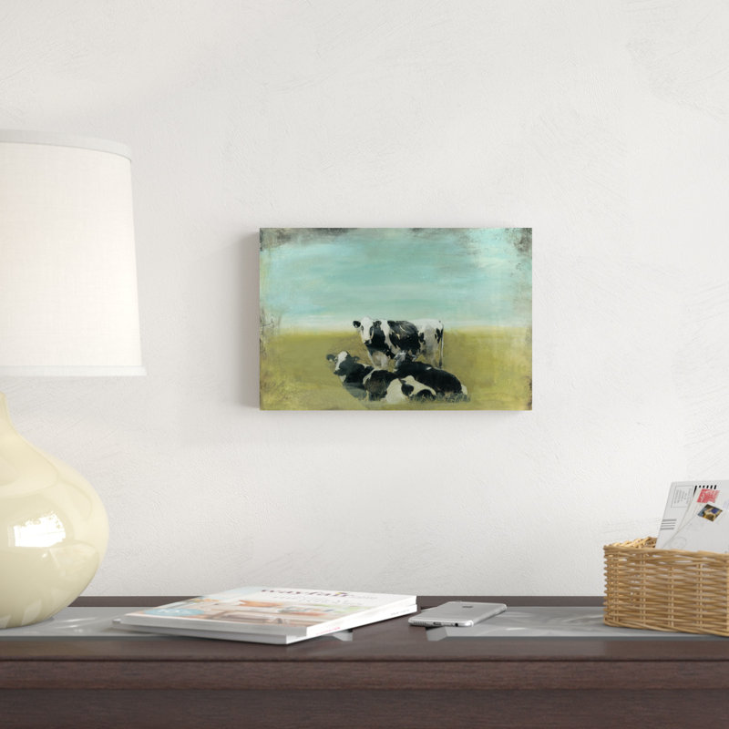 Country Drive Cows III, H 8 po x l 12 po x P 1,25 po