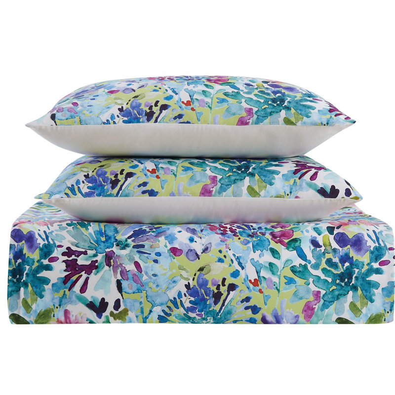 Christian Siriano Dahlia Comforter Set, Full/Queen Comforter + 2 Shams