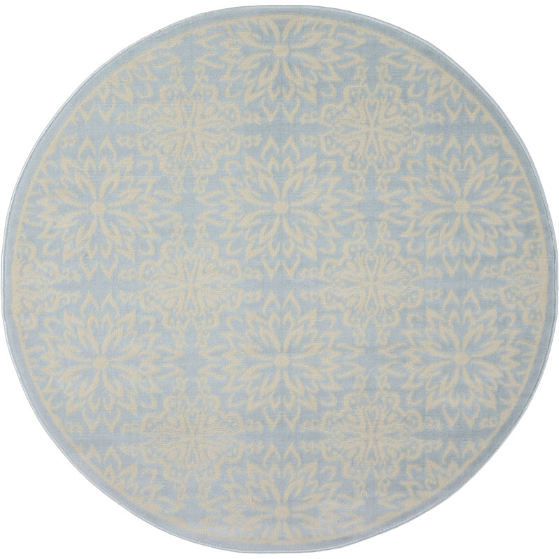 Tapis ivoire Sheron, Rond 5 pi 3 po