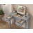 Multifunctional Vanity Desk With 3-Level Adjustable Lighting With Flip-Top Mirror & Storage 15.75" Deep Makeup Table 2 Drawers & 3 Removable Organizer Boxes Compact Home Office Desk-2001639120