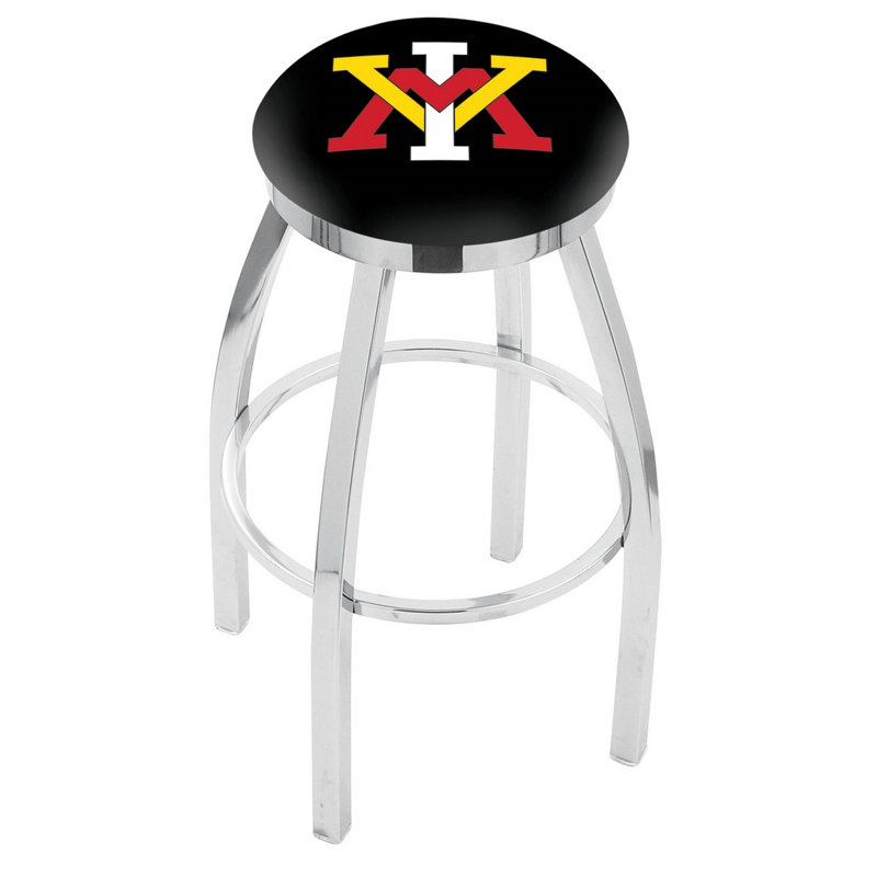 NCAA Swivel Counter and Bar Stool, Virginia Military Institute, "Counter Stool (25" Seat Height)"