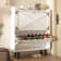 2 Flip-Out Drawer Shoe Cabinet