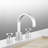 Amrooti Widespread Bathroom Faucet with Drain Assembly-1980891200