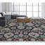Tapis vert et vert noué à la main de haute qualité
