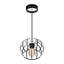 1 - Light Matte Black Chandelier Pendant
