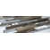 Twilight Random Sized Straight Edge Metal and Glass Mosaic Tile