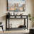 47.3" Console Table With 3 Drawers-1653325085