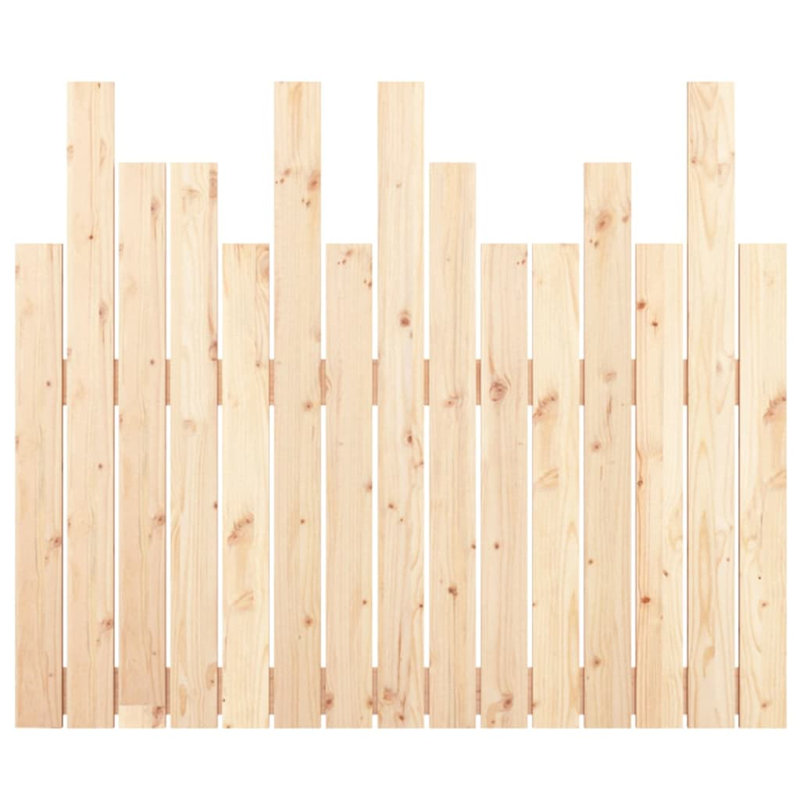 Isles Solid Wood Headboard, Brown, 82.5 x 80 cm