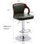 Tabouret pivotant en cuir synthétique à 360 ° Hartung-447361215-521030731