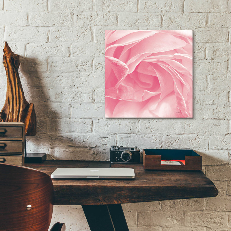 «Georgia Pink» par Keri Bevan, H 12 po x l 12 po x P 0,13 po