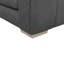Bablu 4 Seater Faux Leather Corner Sofa -1581981422-1581981425