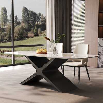 Table de salle à manger rectangulaire Îlektra