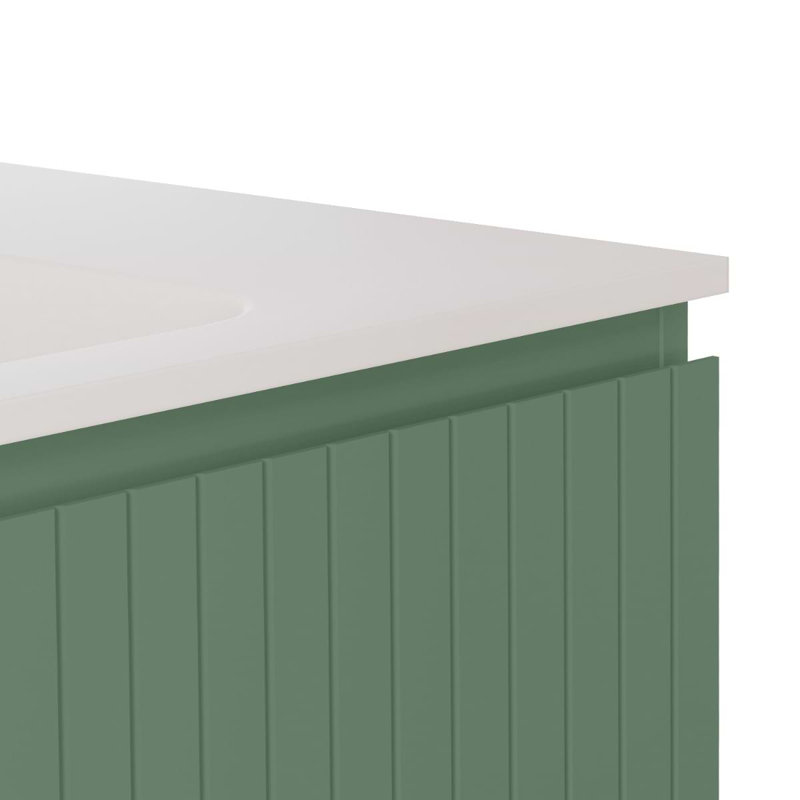Prima Single Vanity, 42", Forest Green
