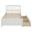 Lit plateforme simple avec rangement Terion