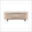 Banc de rangement Boucle Taupe