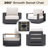 5 - Person Outdoor Seating Group With Swivel Chairs-1355145074-1355250679-1355145075