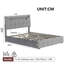 Daysan Upholstered Ottoman Storage Bed