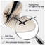 Horloge murale asymétrique en métal orchidée hypertexte IV - Templeoche-1223113136